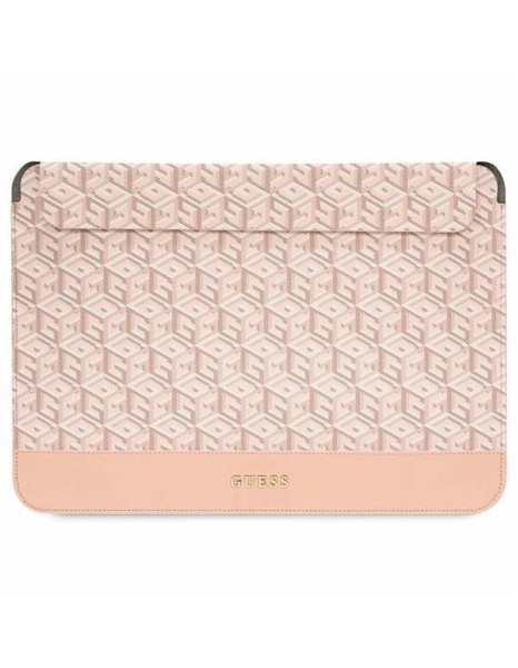 Guess GCube Stripes case for a 14" laptop - pink Guess GCube Stripes case for a 14" laptop - pink
