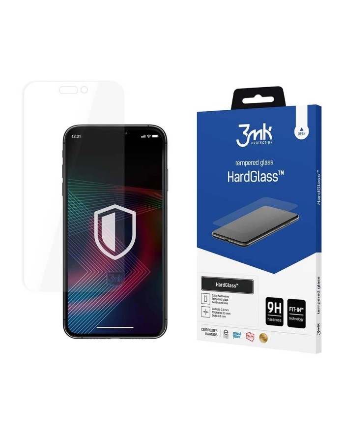 Tempered Glass 9H 3mk HardGlass™ for iPhone 14 Pro Max