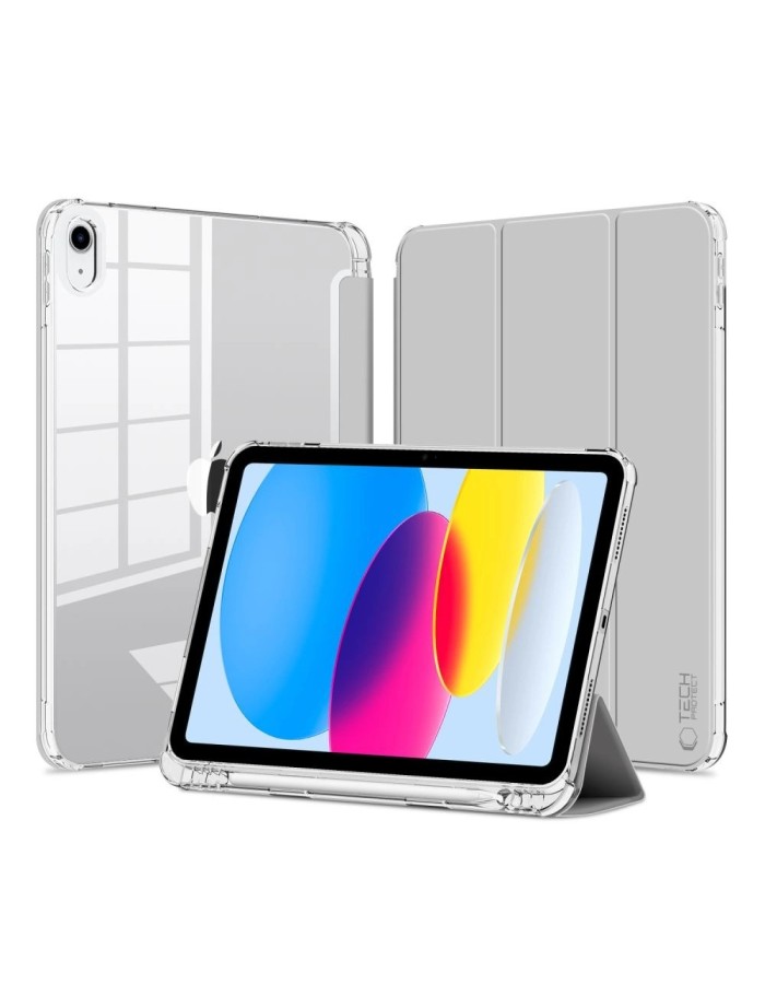 Tech-Protect SC Pen Hybrid Case for iPad 10.9" 2022 - Gray