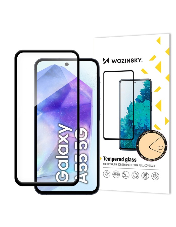 Wozinsky Super Durable Full Glue Tempered Glass for Samsung Galaxy S25/S24 Full Screen Wozinsky Super Durable Full Glue Tempered Glass for Samsung Galaxy S25/S24 Full Screen