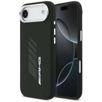 AMG Silicone Oversize Rhombs MagSafe Case for iPhone Air - Black AMG Silicone Oversize Rhombs MagSafe Case for iPhone Air - Black