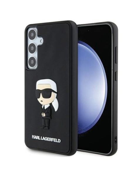 Karl Lagerfeld 3D Rubber Ikonik case for Samsung Galaxy S24+ - black