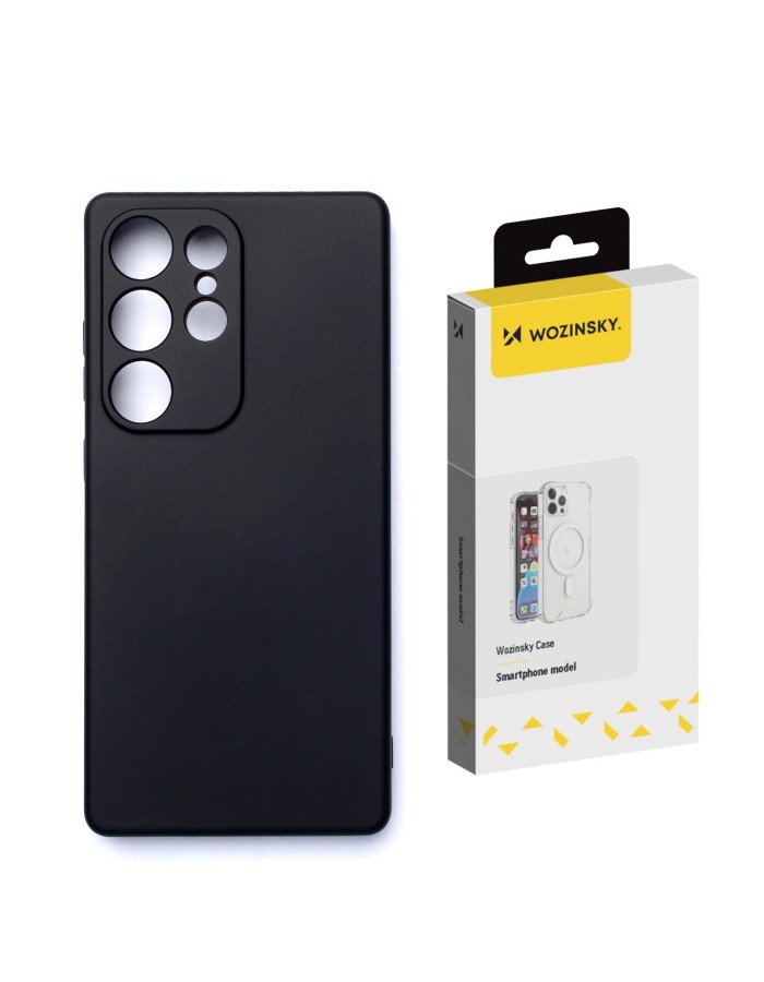Wozinsky Soft Case for Samsung Galaxy S25+ - Black Wozinsky Soft Case for Samsung Galaxy S25+ - Black