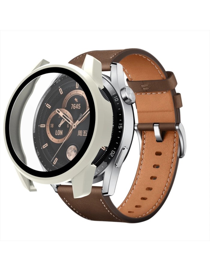 Glass protector for Huawei Watch GT3 42mm - white Glass protector for Huawei Watch GT3 42mm - white