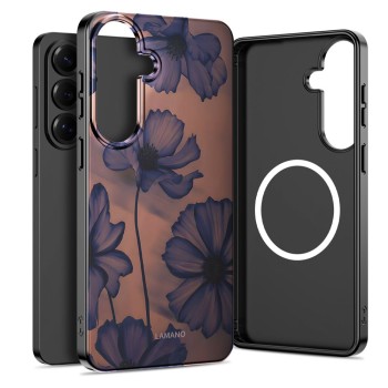 Tech-Protect Lamano MagSafe Case for Samsung Galaxy S26 - brown-purple Tech-Protect Lamano MagSafe Case for Samsung Galaxy S26 - brown-purple
