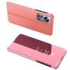 Clear View Case cover for Xiaomi 12 Lite cover with a flap pink Clear View Case cover for Xiaomi 12 Lite cover with a flap pink
