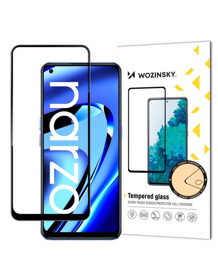 Wozinsky Full Glue Tempered Glass for Realme Narzo 50A Wozinsky Full Glue Tempered Glass for Realme Narzo 50A