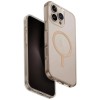 Uniq Clario Magclick Charging Case for iPhone 16 Pro Max - Transparent Gold Uniq Clario Magclick Charging Case for iPhone 16 Pro Max - Transparent Gold