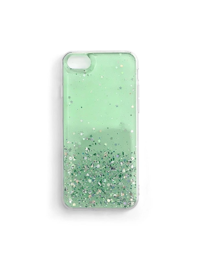 Wozinsky Star Glitter Shining Cover for Samsung Galaxy A72 4G green Wozinsky Star Glitter Shining Cover for Samsung Galaxy A72 4G green