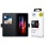 3mk Wallet Case for Motorola Moto G75 - Black