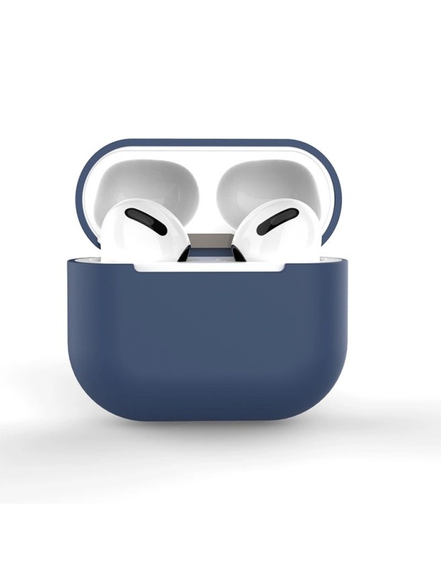 Case for AirPods 2 / AirPods 1 silicone soft cover for headphones blue (case C) Case for AirPods 2 / AirPods 1 silicone soft cover for headphones blue (case C)