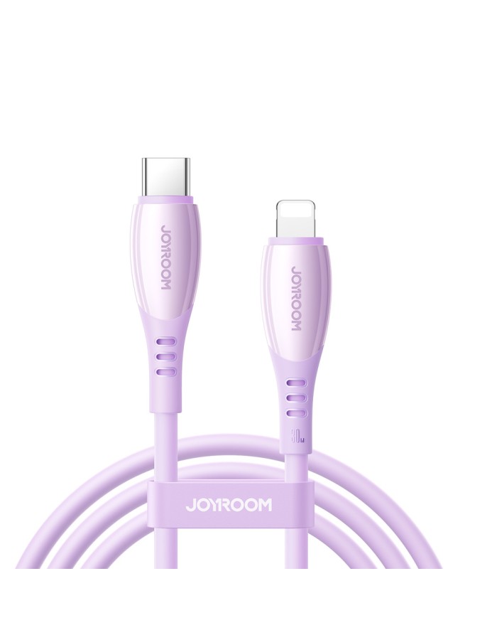 Joyroom S-A59 Vibrant Series 30W USB-C - Lightning cable 1.2m - purple