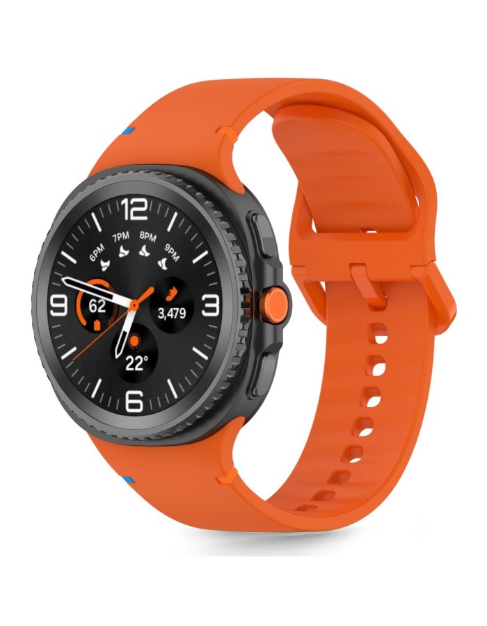 Tech-Protect Silicone Strap for Samsung Galaxy Watch 40/44/46 mm - Orange Tech-Protect Silicone Strap for Samsung Galaxy Watch 40/44/46 mm - Orange