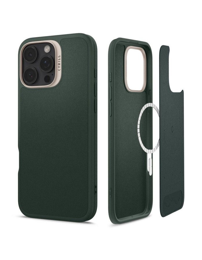 Spigen Cyrill Kajuk MagSafe iPhone 16 Pro Max Case - Green Spigen Cyrill Kajuk MagSafe iPhone 16 Pro Max Case - Green