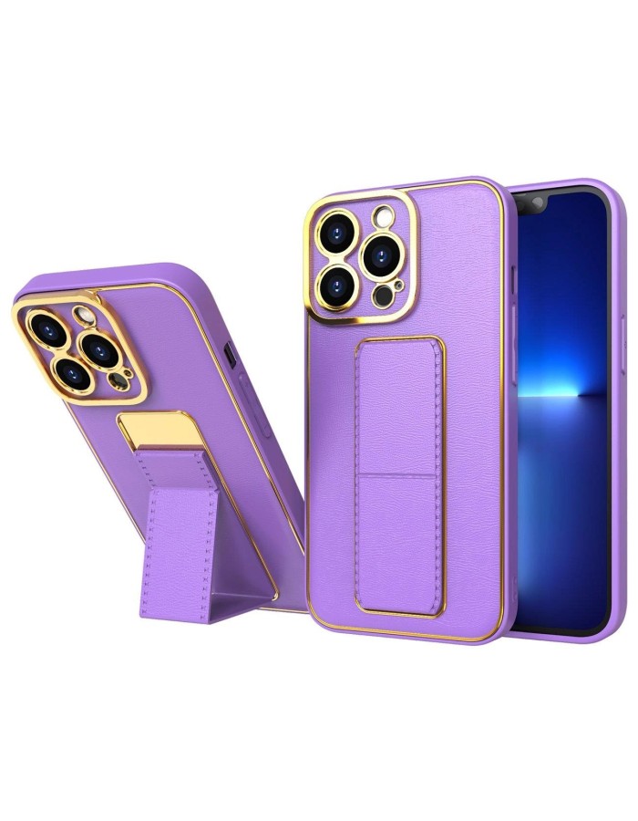 New Kickstand Case case for iPhone 13 Pro with stand purple New Kickstand Case case for iPhone 13 Pro with stand purple