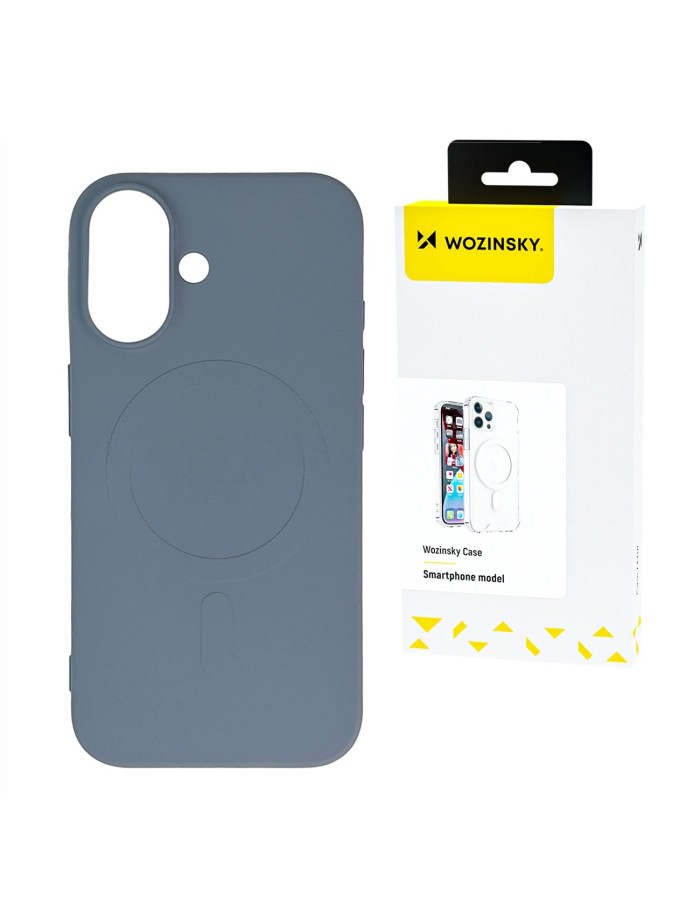 Wozinsky Silicone Case Magsafe Magnetic Case for Samsung Galaxy S25+ - Gray Wozinsky Silicone Case Magsafe Magnetic Case for Samsung Galaxy S25+ - Gray