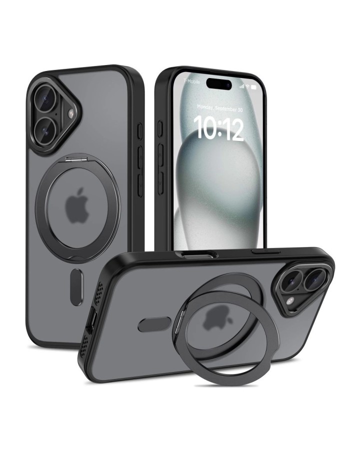 Tech-Protect MagRing MagSafe case for iPhone 16 - translucent Tech-Protect MagRing MagSafe case for iPhone 16 - translucent