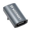 Wozinsky WPKF-01 USB-C - USB-C 40Gb/s 240W 8K OTG Angled Adapter - Gray Wozinsky WPKF-01 USB-C - USB-C 40Gb/s 240W 8K OTG Angled Adapter - Gray