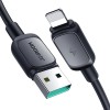 Joyroom Multi-Color Series A14 Lightning /USB-A 2.4A 1.2 m Cable - Black Joyroom Multi-Color Series A14 Lightning /USB-A 2.4A 1.2 m Cable - Black