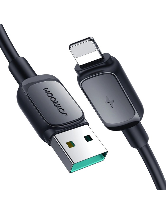 Joyroom Multi-Color Series A14 Lightning /USB-A 2.4A 1.2 m Cable - Black Joyroom Multi-Color Series A14 Lightning /USB-A 2.4A 1.2 m Cable - Black