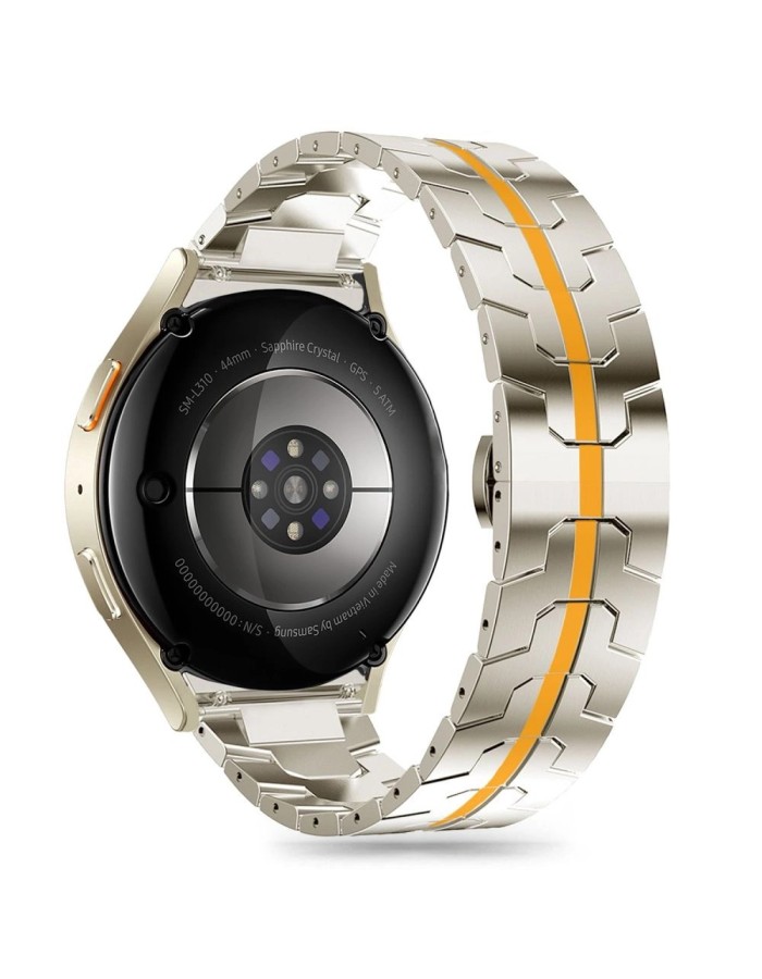 Tech-Protect Stainless Line Bracelet for Samsung Galaxy Watch 4 / 5 / 5 Pro / 6 / 7 / FE - Titanium Tech-Protect Stainless Line Bracelet for Samsung Galaxy Watch 4 / 5 / 5 Pro / 6 / 7 / FE - Titanium