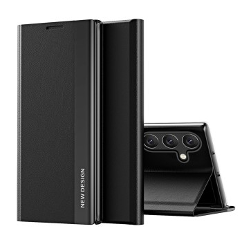 Sleep Case Pro Cover with Flip and Stand for Samsung Galaxy A36 - Black Sleep Case Pro Cover with Flip and Stand for Samsung Galaxy A36 - Black