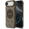 Guess 4G Circle Classic Logo MagSafe case for iPhone Air - brown Guess 4G Circle Classic Logo MagSafe case for iPhone Air - brown