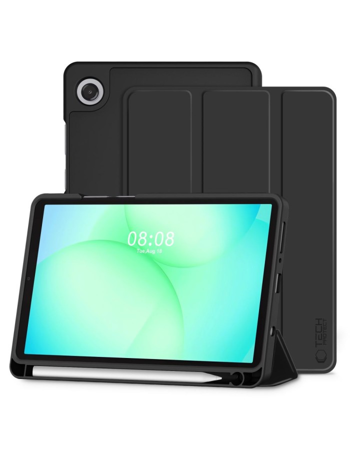TechProtect SmartCase Pen for Samsung Galaxy Tab A9+ / A11+ Plus 11.0 X210 / X215 / X216 / X230 / X235 / X236 - Black TechProtect SmartCase Pen for Samsung Galaxy Tab A9+ / A11+ Plus 11.0 X210 / X215 / X216 / X230 / X235 / X236 - Black