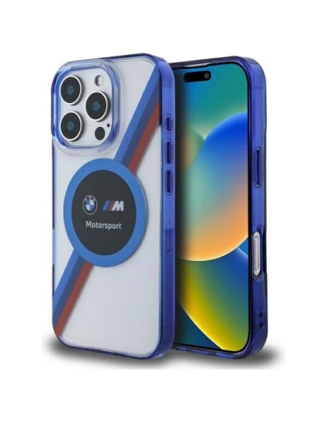 BMW BMHMP16X23HTPUT iPhone 16 Pro Max 6.9" transparent hardcase Motosport IML Circle MagSafe BMW BMHMP16X23HTPUT iPhone 16 Pro Max 6.9" transparent hardcase Motosport IML Circle MagSafe