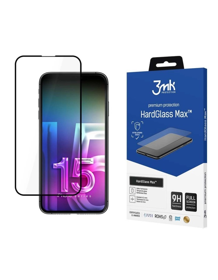 Apple iPhone 15 Pro Max - 3mk HardGlass Max™