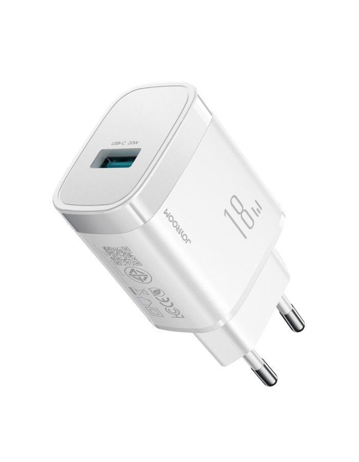 Joyroom JR-TF4 18W USB-A Wall Charger - White