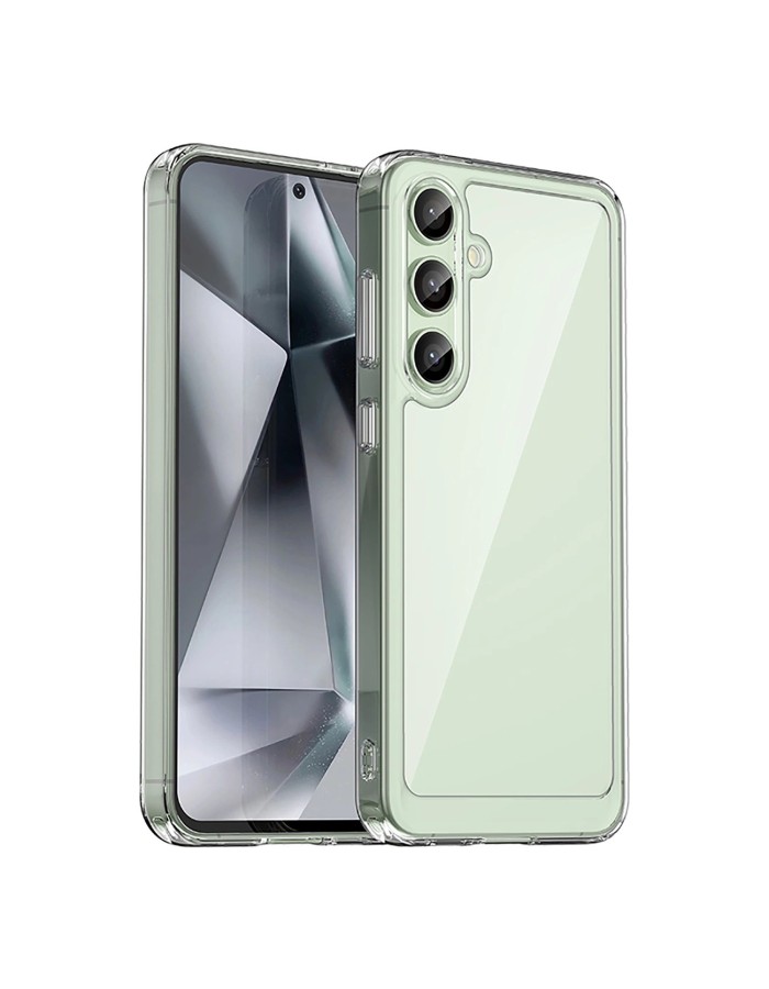 Outer Space Case with Gel Frame for Samsung Galaxy S24 FE - Transparent Outer Space Case with Gel Frame for Samsung Galaxy S24 FE - Transparent