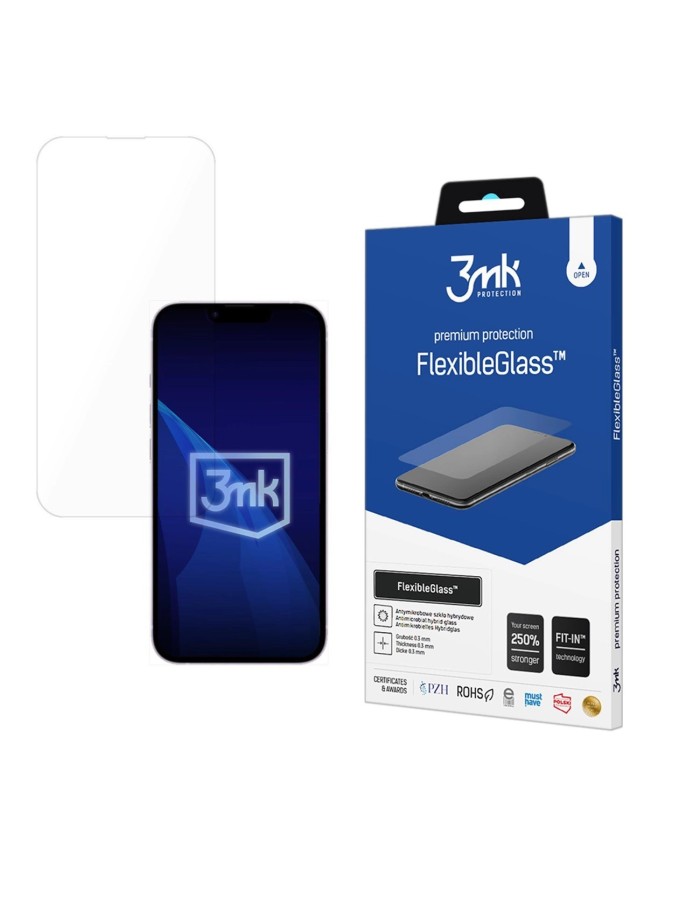 Hybrid glass 3mk FlexibleGlass™ for iPhone 16e