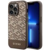 Guess GUHMP14XHGCFSEW iPhone 14 Pro Max 6.7" brown/brown hard case GCube Stripes MagSafe Guess GUHMP14XHGCFSEW iPhone 14 Pro Max 6.7" brown/brown hard case GCube Stripes MagSafe