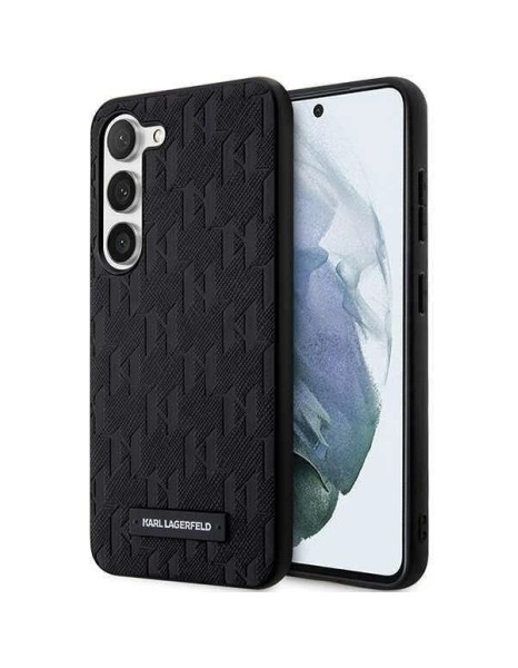 Karl Lagerfeld KLHCS23SSAKLHPK S23 S911 hardcase black/black Saffiano Mono Metal Logo
