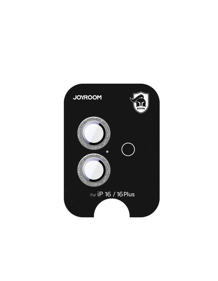 Joyroom JR-MSF0299 protective glass for iPhone 16/16 Plus lenses - silver