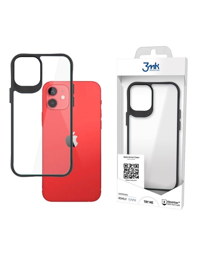 Apple iPhone 12 Mini - 3mk Satin Armor Case+ Apple iPhone 12 Mini - 3mk Satin Armor Case+