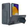 Wozinsky Kickstand Case silicone case with stand for Samsung Galaxy A73 navy blue Wozinsky Kickstand Case silicone case with stand for Samsung Galaxy A73 navy blue
