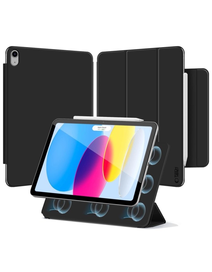 Tech-Protect Smartcase Magnetic for iPad 10.9” 2022 / iPad 11” 2025 - black