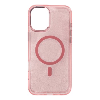 Glitter Case MagSafe Compatible for iPhone 17 Pro - Pink Glitter Case MagSafe Compatible for iPhone 17 Pro - Pink