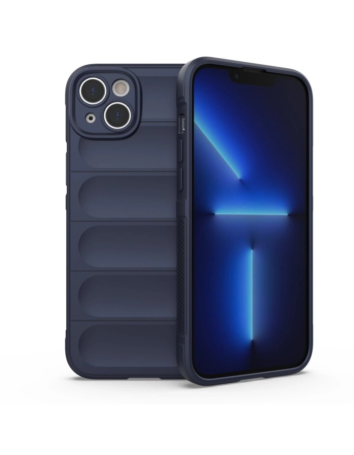 Magic Shield Case case for iPhone 14 Plus flexible armored dark blue cover Magic Shield Case case for iPhone 14 Plus flexible armored dark blue cover