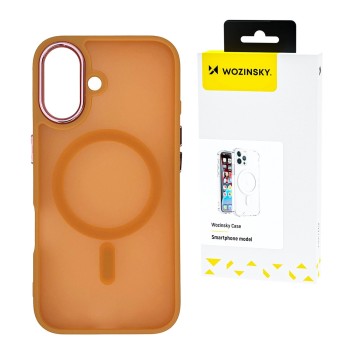 Wozinsky Fashion Case MagSafe for Samsung Galaxy S25 Ultra - orange Wozinsky Fashion Case MagSafe for Samsung Galaxy S25 Ultra - orange