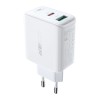 Acefast wall charger USB Type C / USB 32W, PPS, PD, QC 3.0, AFC, FCP white (A5 white) Acefast wall charger USB Type C / USB 32W, PPS, PD, QC 3.0, AFC, FCP white (A5 white)