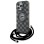 Karl Lagerfeld IML Crossbody Monogram Karl &amp;amp; Choupette Head MagSafe Case for iPhone 16 Pro - Black