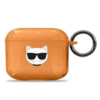 Karl Lagerfeld Choupette case for AirPods 3 - orange