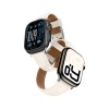 AmazingThing Class Band Leather Strap for Apple Watch 45 / 46 / 49 mm - Light Beige AmazingThing Class Band Leather Strap for Apple Watch 45 / 46 / 49 mm - Light Beige