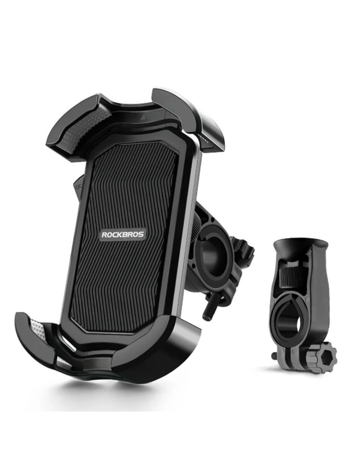 Rockbros 25210032001 Bike Phone Holder for Handlebars - Black