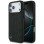 Mercedes Leather Laurel Leaves MagSafe Case for iPhone 17 Pro Max - Black