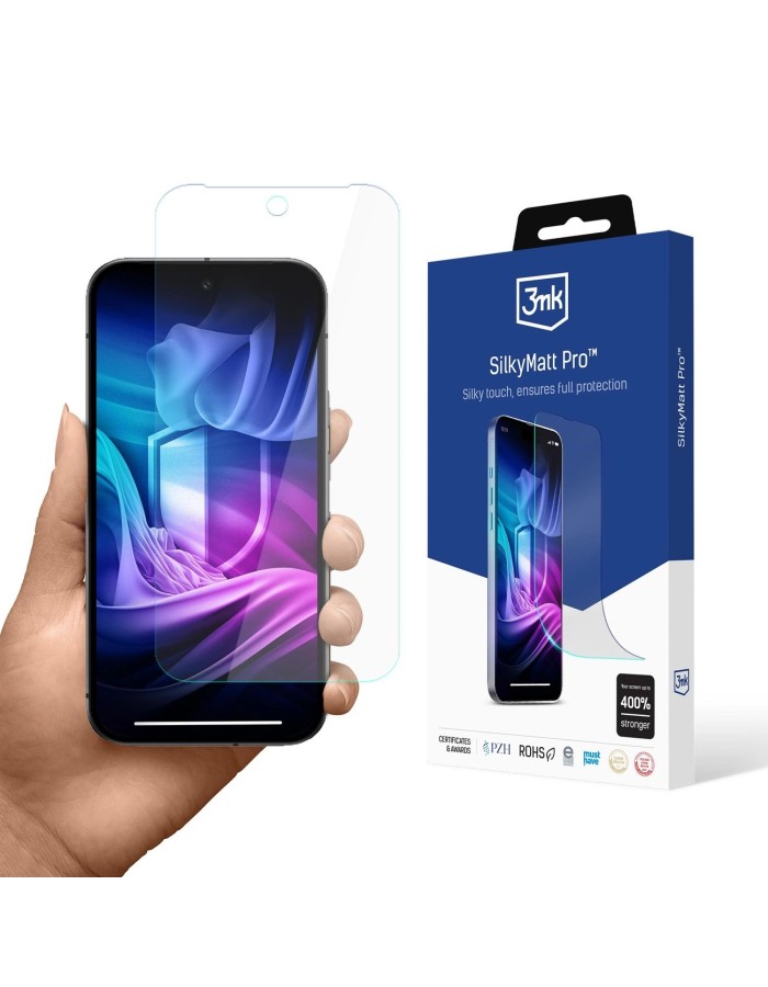 3mk Silky Matt Pro screen protector for Google Pixel 9A 3mk Silky Matt Pro screen protector for Google Pixel 9A
