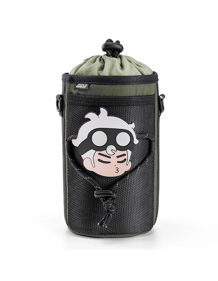 Rockbros Travel Bottle Bag with Shoulder Strap 1l - Green